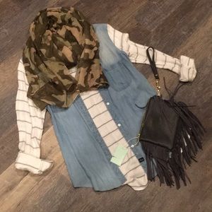 🌻NWOT- Rails Women's Jean and White Shirt 🌻